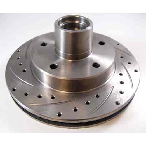 ROTOR 11 GRANADA/CHEVY 1 X 7/16 STUD 5X4-3/4 DRILLED/SLOTTED