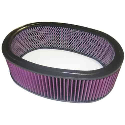 Oval Washable Air Cleaner Element 12