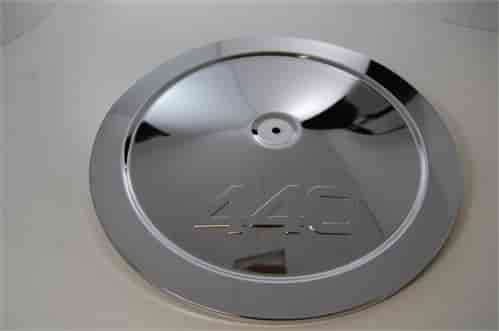 Round Muscle Car Style Air Cleaner Top With 440 Logo