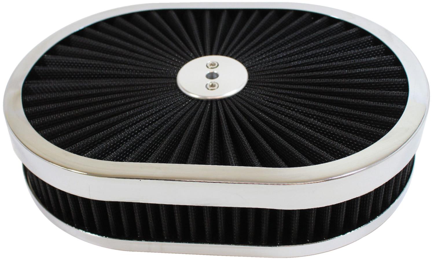 Oval Super Flow Air Cleaner Assembly 12 in.