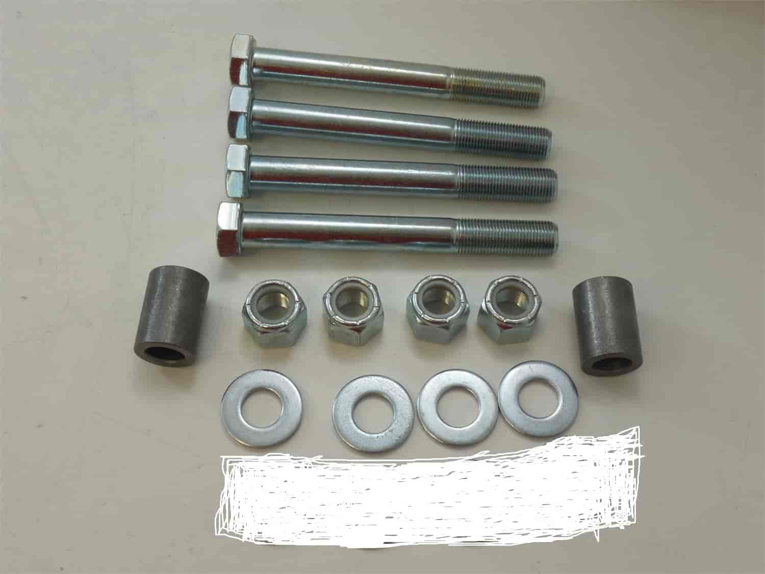 1955-59 CHEVY P/U COIL-OVER BOLT KIT