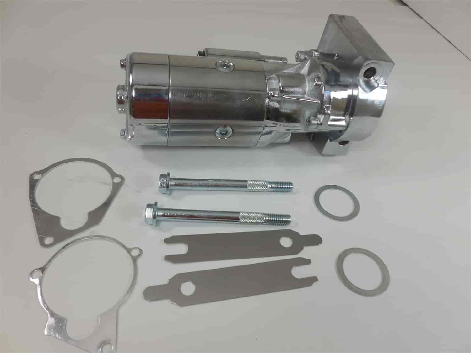 CHEVY LS1~LS7 HIGH TORQUE 3HP STARTER -CHROME FINISHED