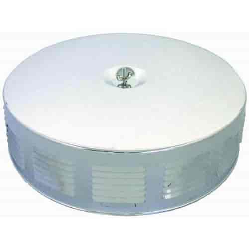 Round Louvered Style Air Cleaner Top 14" Diameter