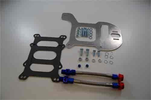 Fuel Pressure Regulator Kit Standard Flange with GM Throttle