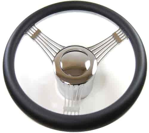Banjo Billet Aluminum Steering Wheel Complete Kit 14" Diameter