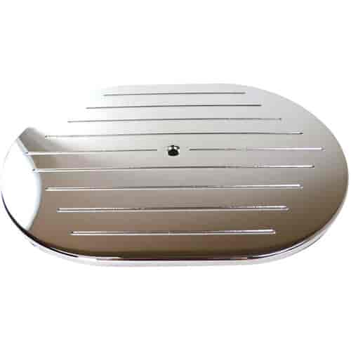 Aluminum Oval Air Cleaner Top Only 12"