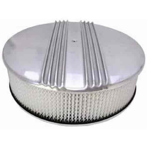 Finned Round Air Cleaner Set 14" x 4"