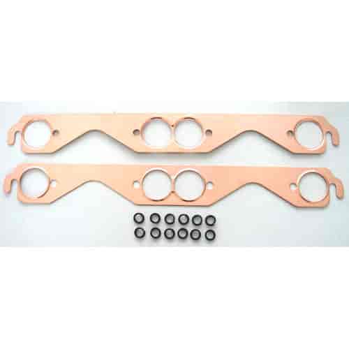 COPPERSEAL EXHAUST GASKET 1955-91 SB-CHEVY ROUND PORT 1.63