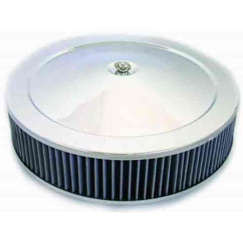 Round Muscle Car Style Top Air Cleaner Set