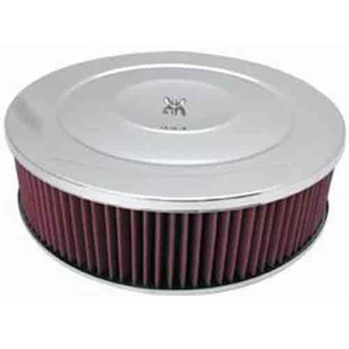 Round Performance Style Air Cleaner Set 14
