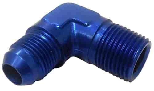 AN TO PIPE THREAD 90 ADAPTER AN-8 TO 1/4 NPT