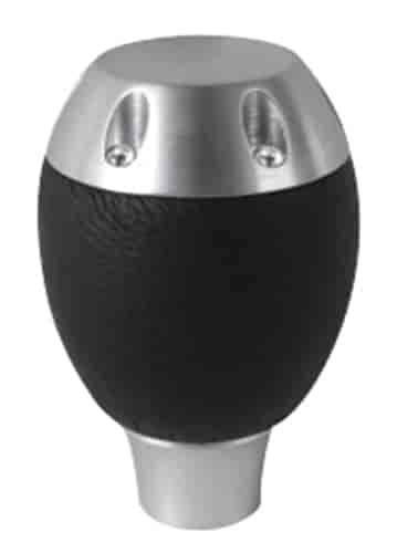 ALUMINUM LEATHER AND CRYSTAL SHIFT KNOB