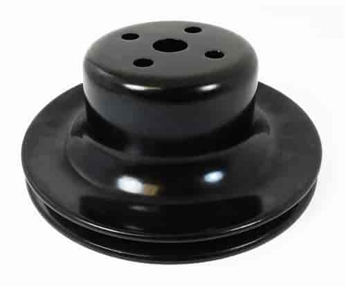 BLACK FORD 1965-66 289 SINGLE GROOVE PULLEY -