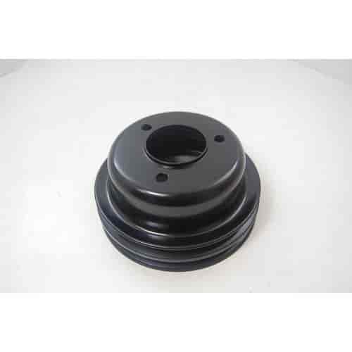 BLACK FORD 1964-67 289 DOUBLE GROOVE PULLEY -