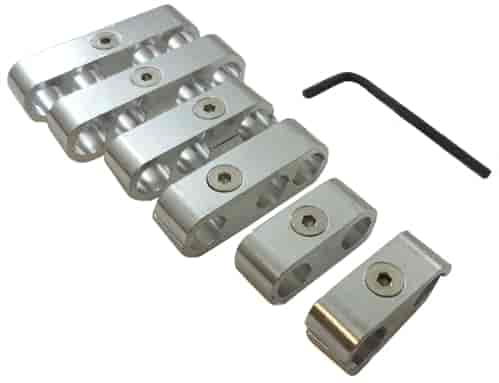 Billet Aluminum Pro Style Plug Wire Separators For 8 mm/9mm/10 mm Wires