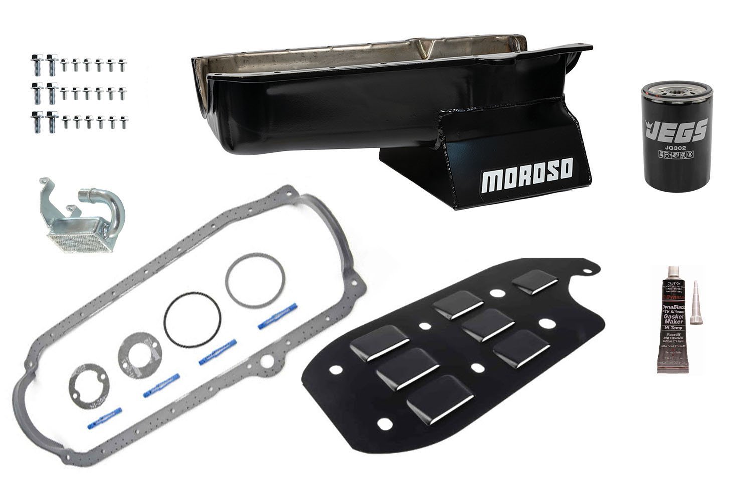20205K Street/Strip Oil Pan Kit for 1986-Up Small Block Chevy