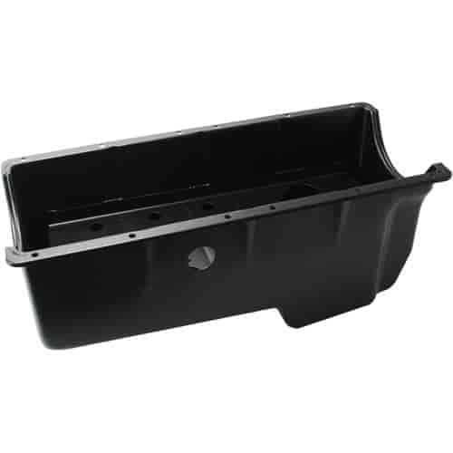 OIL PAN INTERNATIONAL T444E Heavy Duty stamped out of 16 gauge quality steel which is thicker than O
