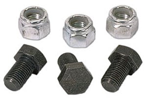 Torque Converter Bolts with Nuts Turbo 350/400 Flexplate