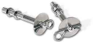 Aluminum Hood Pin Set Length: 4"