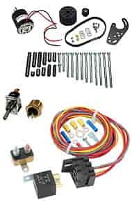 Electric Water Pump Drive Kit Kit Includes: Moroso Electric Water Pump Drive Kit
