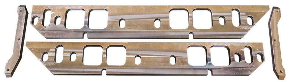 Intake Manifold Spacer Plates for Big Block Chevy with 10.200 in. Deck Height (Oval Port)