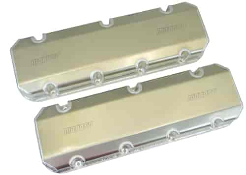 Fabricated Aluminum Valve Covers Fits: Big Block Chevy with Brodix SR20/Dart Pro1 20 Degree Style Cylinder Heads