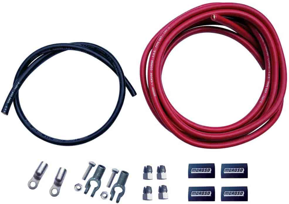 Remote Single Battery Cable Kit [Screw-on Terminals]