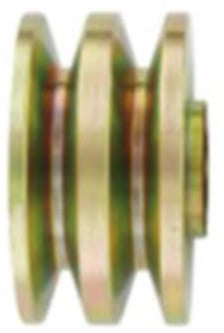 PULLEY 2V YELLOW