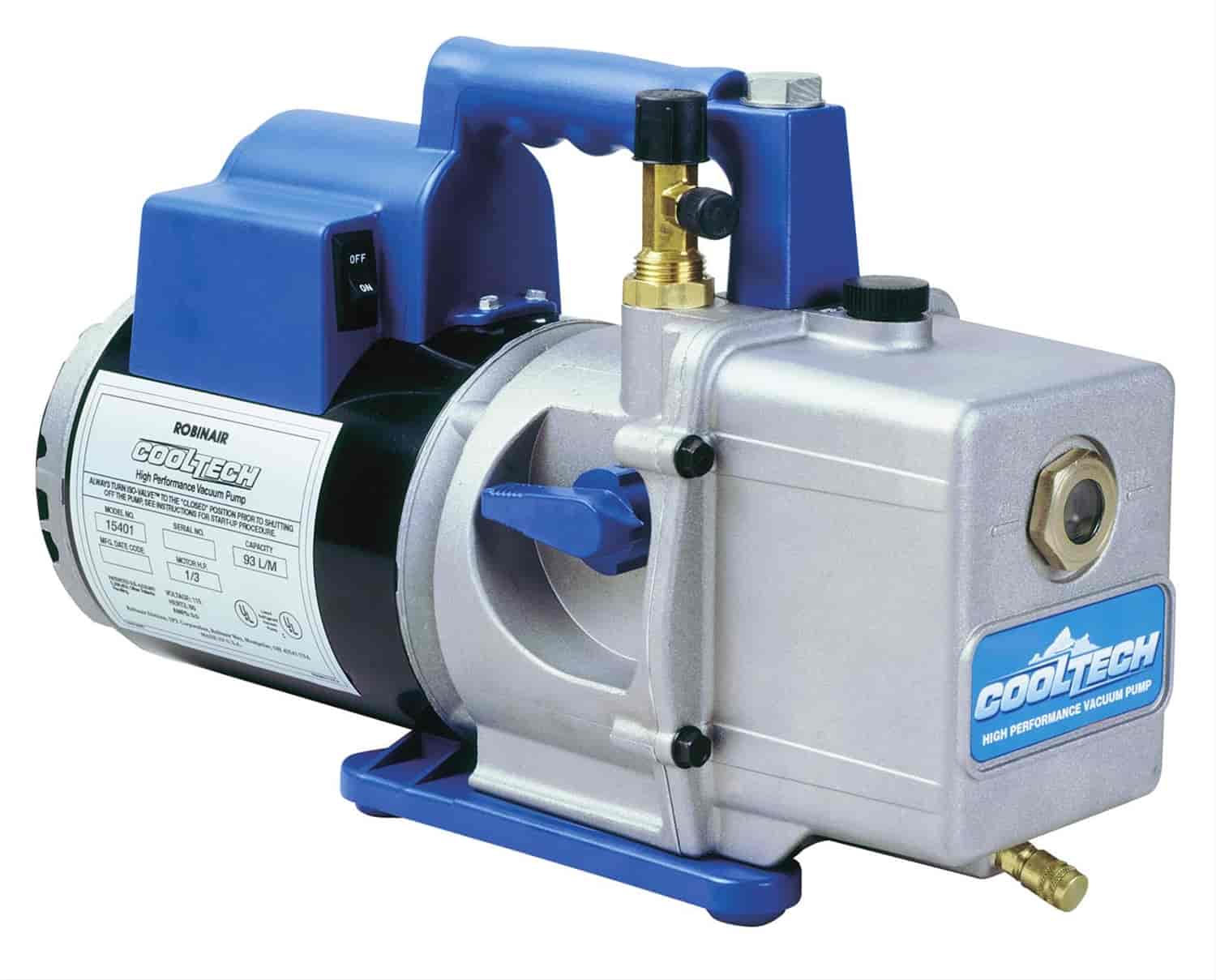 Vacuum Pump Two Stage Direct Drive 93 L/M