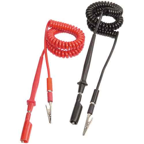Twin 5-Foot Multimeter Lead Set Includes A Variety Of Interchangeable Tips Includes: