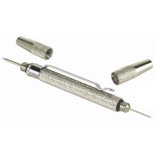 Windshield Spray Nozzle Cleaning Needle Knurled For Grip and Control