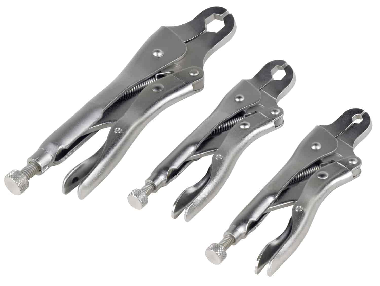 Flare Nut Locking Plier Set 3 Pc