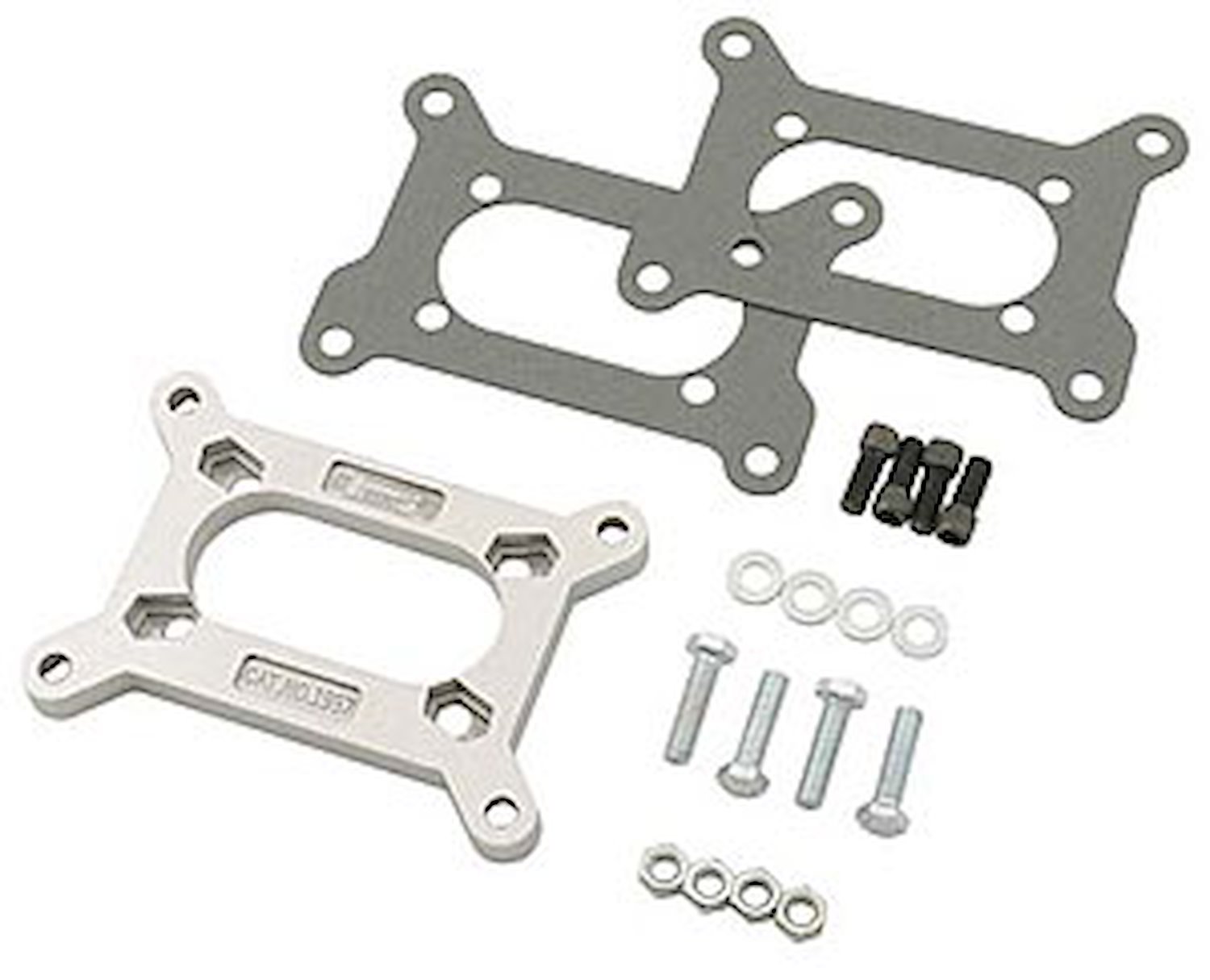 Carburetor Adapter Kit Large Holley 2-bbl to any Rochester 4-bolt 2-bbl