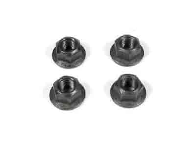 Ford, 3/8-24 (flanged lock nuts only), 4/pkg.