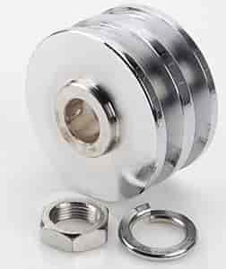 Chrome Gasket 6809 Alternator Pulley Mr Double Groove 