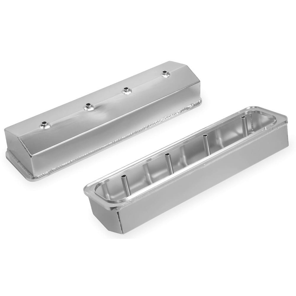 Fabricated Aluminum Valve Covers 1958-1986 Small Block Chevy 283-400