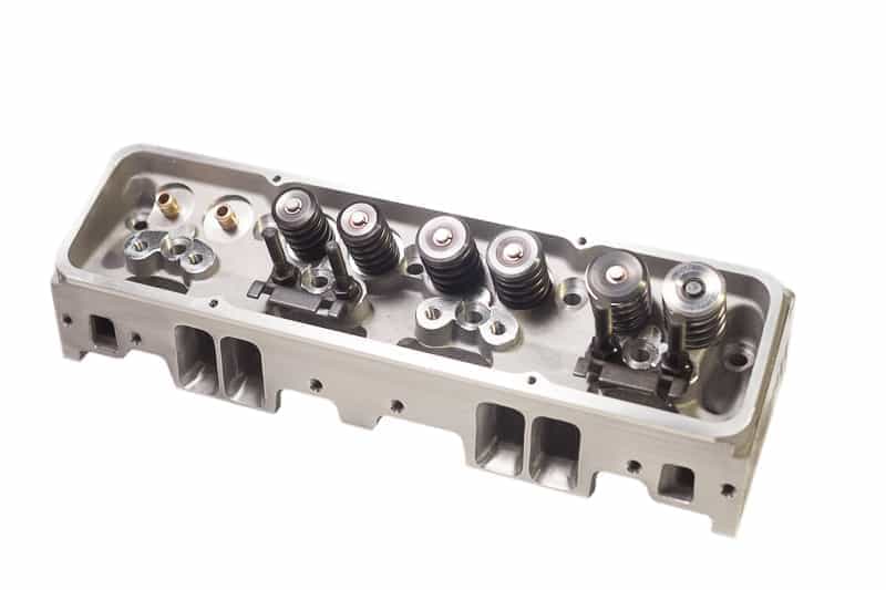 190cc Aluminum Cylinder Heads Small Block Chevy [Hydraulic Roller, 64cc Chamber]