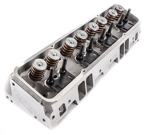 183 Series Aluminum Cylinder Heads Small Block Chevy Angled Plug