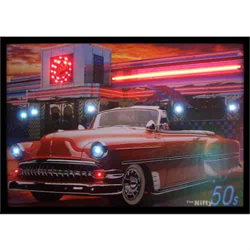 Nifty 50s Neon/LED Picture