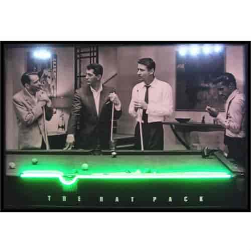 The Rat Pack Neon/LED Picture