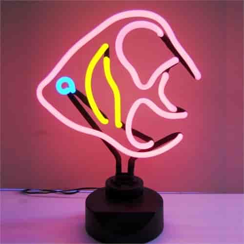Angel Fish Neon Sculpture