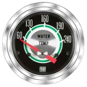 Green Line Series Water Temperature Gauge, 2-1/16 in. Diameter, Electrical