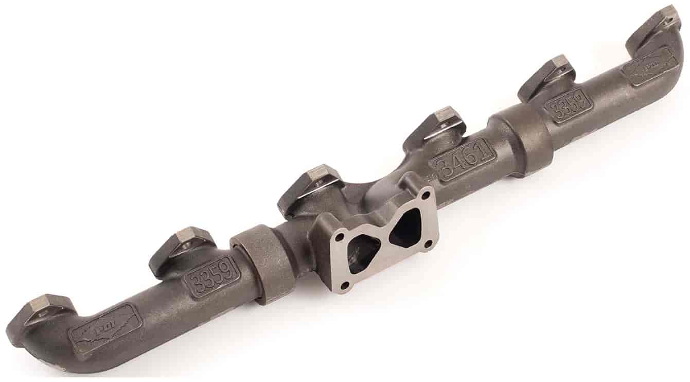Big Boss Low Mount Exhaust Manifold for 2004 1/2-2010 Caterpillar C15 Acert Engines - Non-Coated