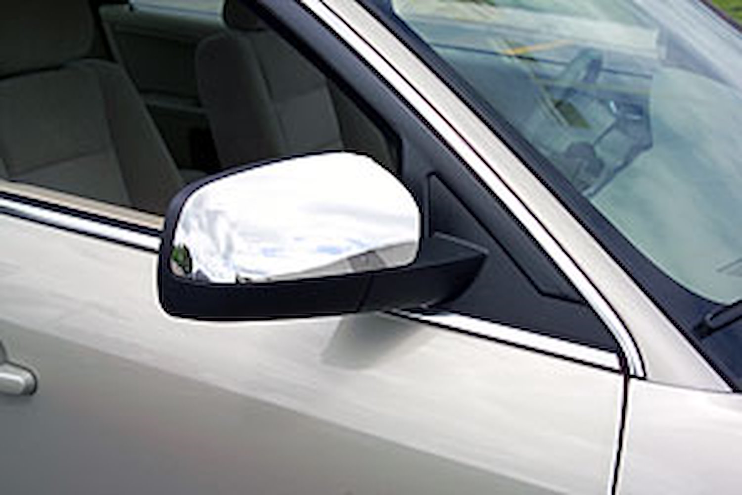 Chrome Mirror Covers 2005-07 Ford 500
