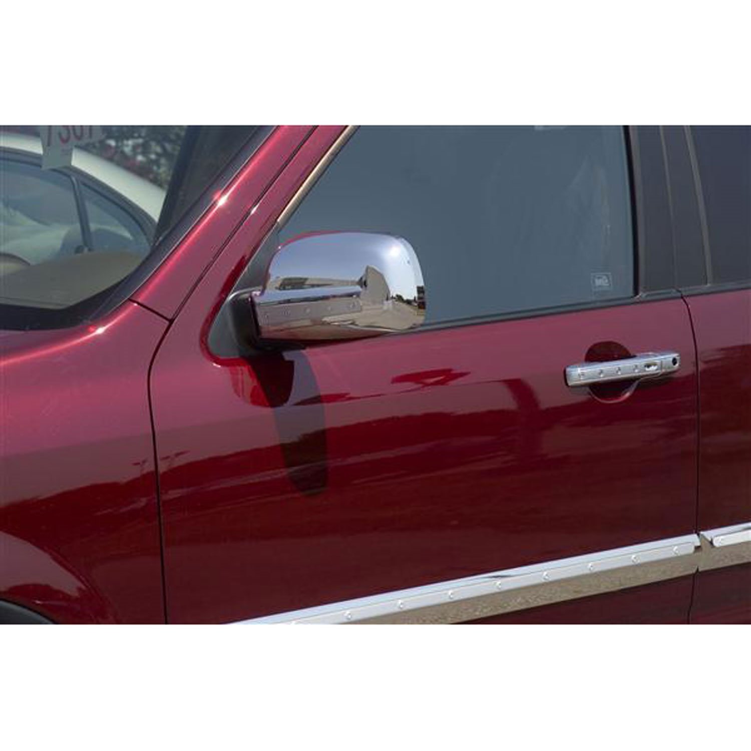 Chrome Mirror Covers 2008-10 Toyota Land Cruiser