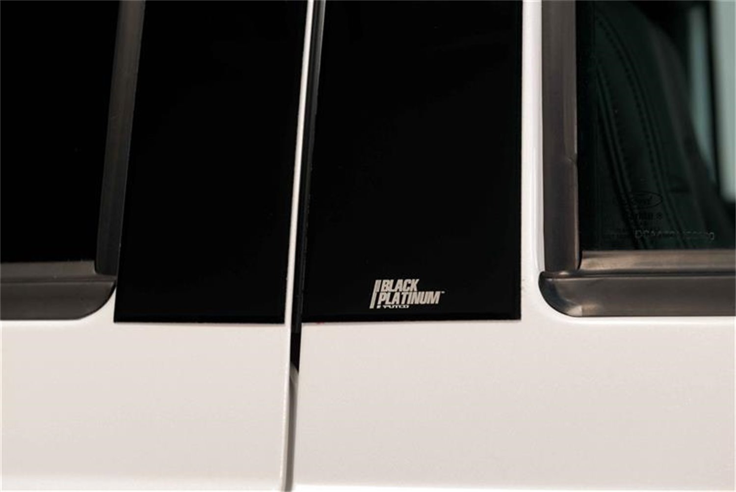 Black Platinum Pillar Posts Chevrolet Silverado Crew Cab