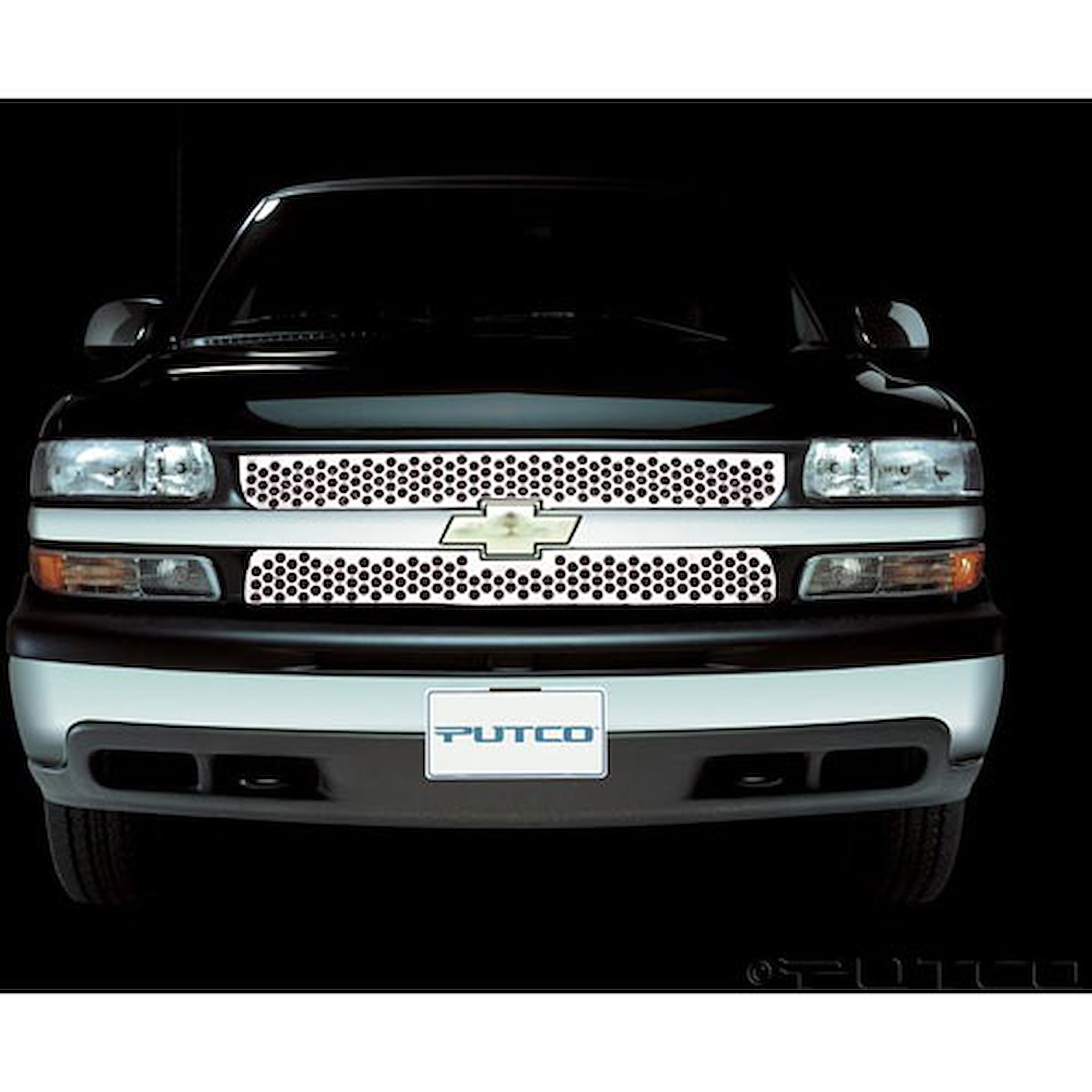 Punch Series Grille 1999-00 Chevy Silverado 1500