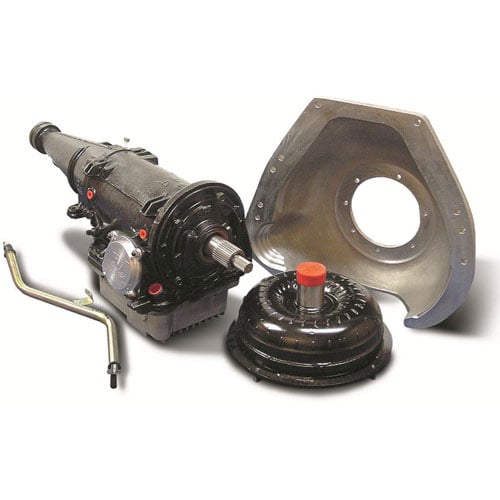 Street Smart Package C4 Transmission to Small Block Ford Kit includes: Street Smart C4 transmission