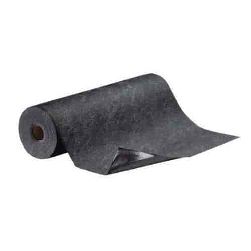 Grippy Adhesive-Backed Floor Mat Roll [Black]