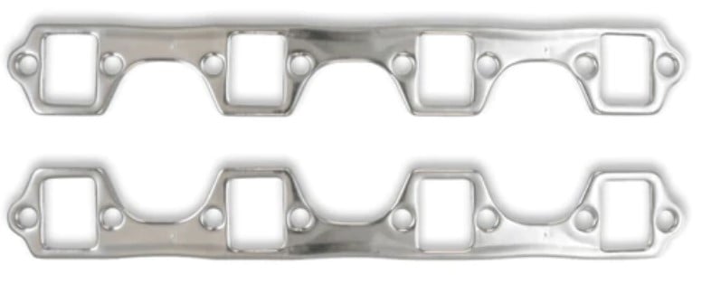 1.625 in. x 1.250 in. Square Seal-4-Good Exhaust Header Gaskets [221-302 ci, 351W Small Block Ford]